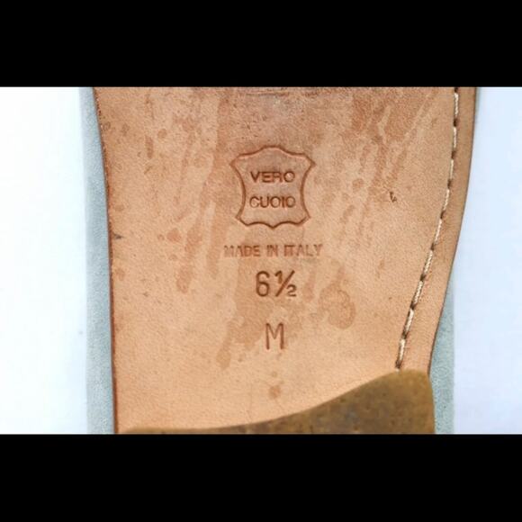 Fieramosca Italy Square Toe Suede Driving Mocs - Picture 7 of 7